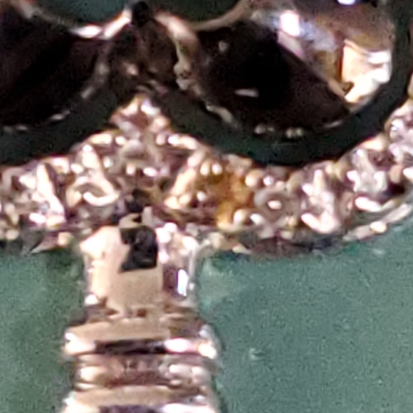 Vintage Sterling Silver Key Pendant - Picture 7 of 7